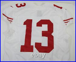 2013 San Francisco 49ers #13 Game Issued White Jersey DP16507