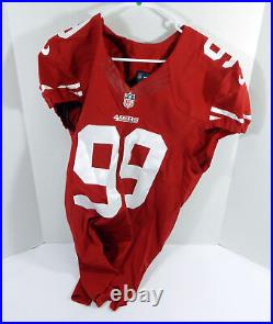 2013 San Francisco 49ers Aldon Smith #99 Game Issued Red Jersey 44 DP34839