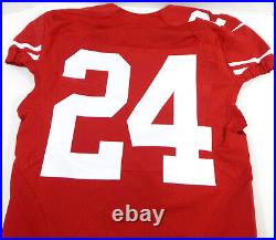2013 San Francisco 49ers Anthony Dixon #24 Game Issued Red Jersey 40 DP26918
