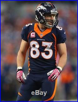 2013 Wes Welker Denver Broncos Game Used Jersey Worn Issued Patriots Super Bowl