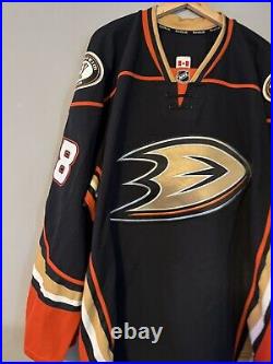 2014-15 Anaheim Ducks Game Issued Pro Cut Jersey Size 58 Colby Robak