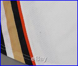 2014-15 Andrew Cogliano Anaheim Ducks Game Issued PLAYOFF Away White Jersey #2