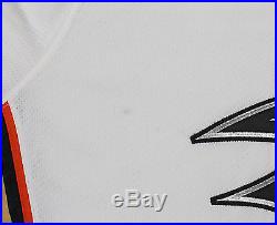 2014-15 Cam Fowler Anaheim Ducks Game Issued PLAYOFF Away White Jersey #2