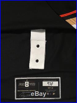 2014-15 Rene Bourque Anaheim Ducks Game Issued Teemu Selanne Night Black Jersey