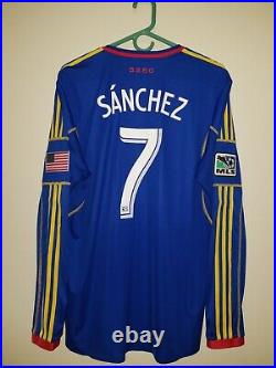 2014 Colorado Rapids Vicente Sánchez #7 player issued jersey