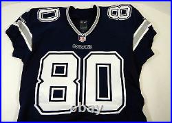 2014 Dallas Cowboys Chris Boyd #80 Game Issued Navy Jersey 42 DP15558