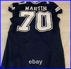 2014 Dallas Cowboys Game Issued Blue Jersey (Zack Martin)