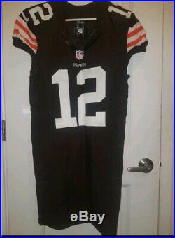2014 Game Issued Signed Nike Cleveland Browns Josh Gordon Jersey Size 40 PSA/DNA