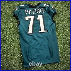 2014 Nike NFL Game Issued Jersey Philadelphia Eagles Jason Peters 48 Autograph