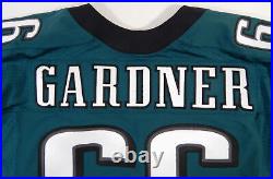 2014 Philadelphia Eagles Andrew Gardner #66 Game Issued Green Jersey 48+4 683