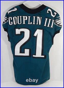 2014 Philadelphia Eagles Jerome Couplin III #21 Game Issued Green Jersey 40 624