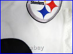 2014 Pittsburgh Steelers #99 Game Issued White Jersey 46 DP48943