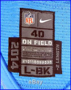 2014 San Diego Chargers Brandon Flowers #24 Game Issued Powder Blue Jersey