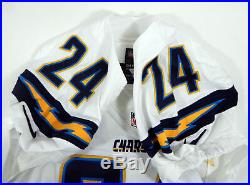 2014 San Diego Chargers Brandon Flowers #24 Game Issued White Jersey