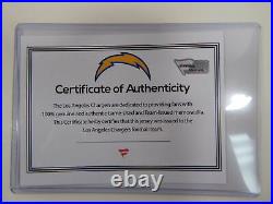 2014 San Diego Chargers Donald Butler #56 Game Issued White Jersey