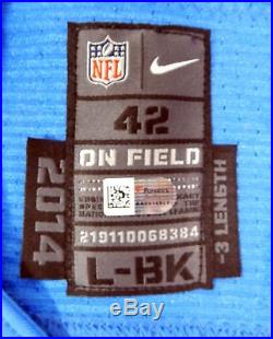 2014 San Diego Chargers Manti Te'o# 50 Game Issued Powder Blue Jersey AA0016925