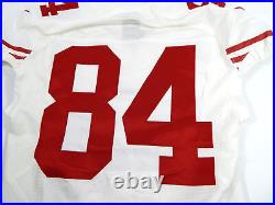 2014 San Francisco 49ers Brandon Lloyd #84 Game Issued White Jersey 40 282
