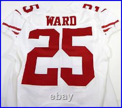 2014 San Francisco 49ers Jimmie Ward #25 Game Issued White Jersey 40 DP26913