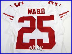 2014 San Francisco 49ers Jimmie Ward #25 Game Issued White Jersey 40 DP26913
