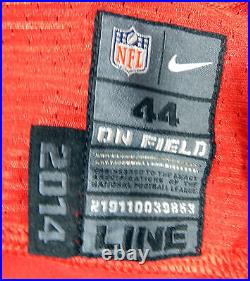 2014 San Francisco 49ers Vernon Davis #85 Game Issued Red Jersey 44 DP34847