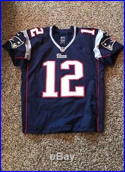 2014 Tom Brady Game Used/Issued Jersey New England Patriots