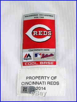 2015 Cincinnati Reds Zack Cozart Game Issued Irish Heritage Jersey