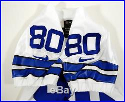 2015 Dallas Cowboys #80 Game Issued White Jersey