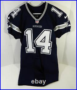 2015 Dallas Cowboys Smith #14 Game Issued Navy Jersey 42 DP15573