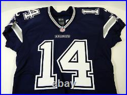 2015 Dallas Cowboys Smith #14 Game Issued Navy Jersey 42 DP15573