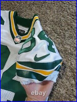 2015 Jared Abbrederis Nike Skill Green Bay Packers Team Issued Game Jersey 44