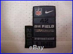 2015 NFL San Francisco 49ers Road Team Issued Game Jersey Player #1 Nike Size 42