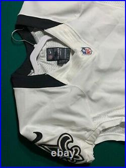 2015 New Orleans Saints Team Issued BLANK Nike Flywire Game Jersey Size44