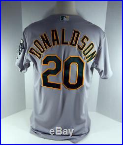 2015 Oakland Athletics A's Josh Donaldson #20 Game Issued Fanfest Grey Jersey
