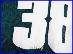 2015 Philadelphia Eagles #38 Game Issued Green Practice Jersey Name Plate R 48 8