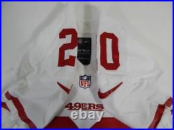 2015 San Francisco 49ers #20 Game Issued White jersey DP16474