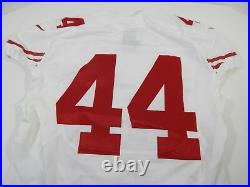 2015 San Francisco 49ers #44 Game Issued White Jersey DP16503