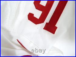 2015 San Francisco 49ers Arik Armstead #91 Game Issued White Jersey 48 281