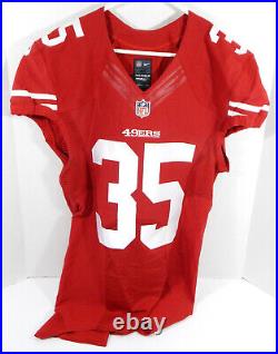 2015 San Francisco 49ers Eric Reid #35 Game Issued Red Jersey 40 266