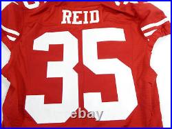 2015 San Francisco 49ers Eric Reid #35 Game Issued Red Jersey 40 266