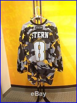 2016-17 Brett Stern Game-Issued Wilkes-Barre/Scranton Penguins Military Jersey