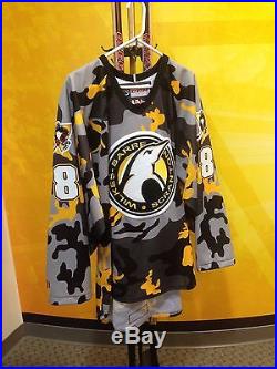2016-17 Brett Stern Game-Issued Wilkes-Barre/Scranton Penguins Military Jersey