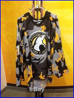 2016-17 Doug Carr Game-Issued Wilkes-Barre/Scranton Penguins Military Jersey