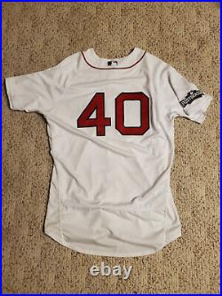 2016 Andrew Benintendi Game Issued Boston Red Sox Jersey MLB COA un-worn un-used