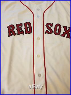 2016 Boston Red Sox Game Issued Dustin Pedroia Jersey un-Used Un-Worn MLB COA