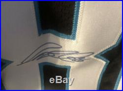 2016 Carolina Panthers Greg Olsen Issued Game Jersey Not Used/ Worn Signed HOF