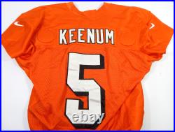 2016 Cleveland Browns Case Keenum #5 Game Issued Orange Jersey 48 DP41193