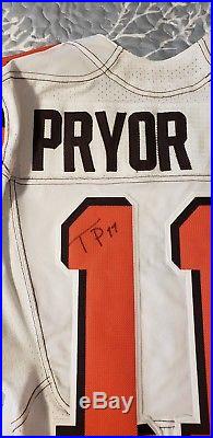 2016 Cleveland Browns Nike Game Issued Terrelle Pryor Sr. Jersey AUTO NFL COA