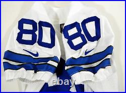 2016 Dallas Cowboys Rico Gathers #80 Game Issued White Jersey