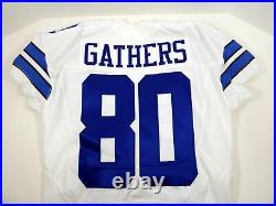2016 Dallas Cowboys Rico Gathers #80 Game Issued White Jersey