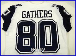 2016 Dallas Cowboys RicoGathers #80 Game Issued White Jersey Color Rush DP09436